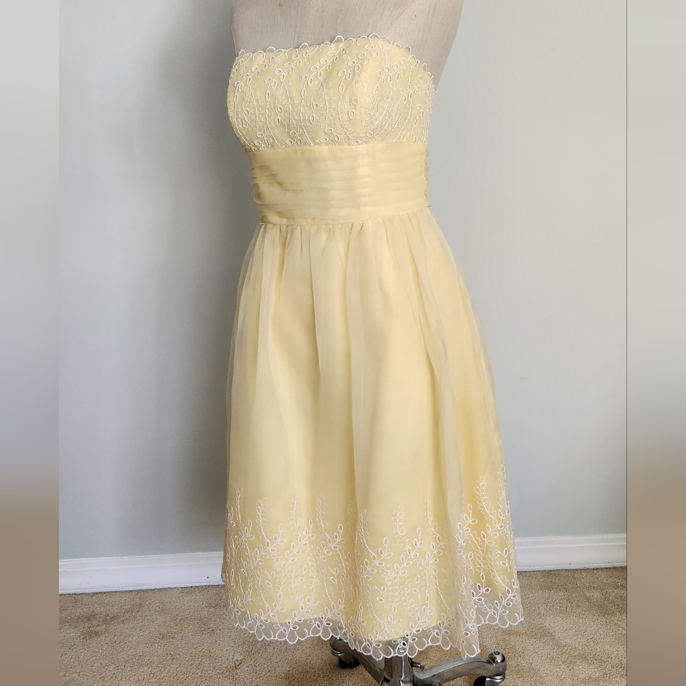 Convertible Strapless Eyelet Dress - Picture 10 of 16